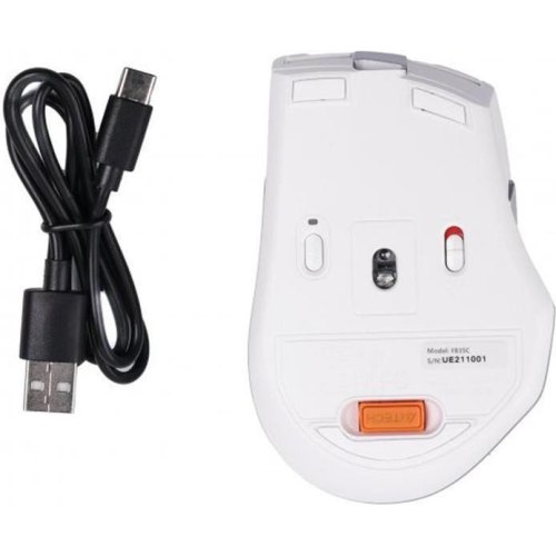 Миша бездротова, A4Tech Fstyler FB35C (Icy White), BT, USB, колір білий