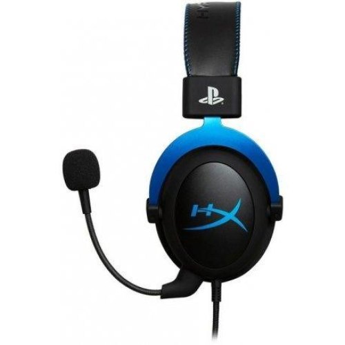 Гарнітура дротова, HyperX Cloud PS 3.5mm Black/Blue (4P5H9AM)