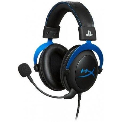 Гарнітура дротова, HyperX Cloud PS 3.5mm Black/Blue (4P5H9AM)