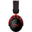 Гарнітура ігрова бездротова, HyperX Cloud Alpha WL, Black/Red (4P5D4AA)