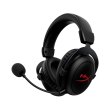 Гарнітура ігрова бездротова, HyperX Cloud Core WL USB, Black (4P5D5AA)