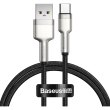 Baseus Cafule Series Metal Data Cable USB to Type-C 66W 1m Black (CAKF000101)