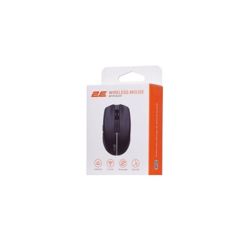 Мишка бездротова, 2E MF270 Silent Rechargeable WL Black