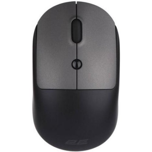 Мишка бездротова, 2E MF218 Silent WL BT Black/Gray