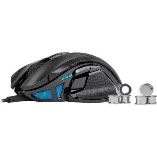 Миша CORSAIR Nightsword RGB Tunable FPS/MOBA USB Black (CH-9306011-EU)