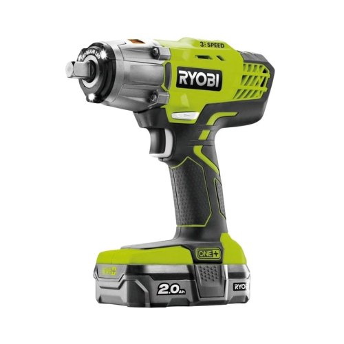Гайкокрут ударний Ryobi ONE+ R18iW3-120S 18В , 1/2 3-х шв., 400 Нм, 1x2.0 Аг, 3 головки, сумка