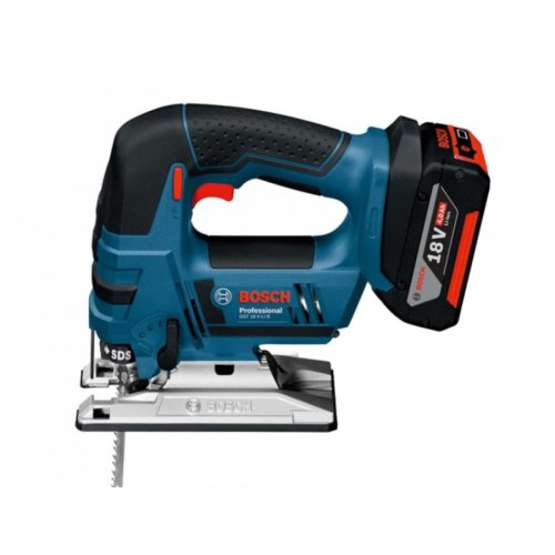 Лобзик Bosch GST 18 V-LI B, акум., 18В, 4.0Ah, хід 23мм, 2.4кг