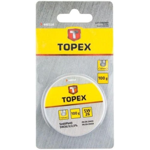 Припій Оловяний TOPEX 44E514