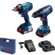 Bosch GSR 180-Li + GDX 180-Li (06019G5222)