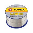 Припій олов'яний TOPEX, Sn60Pb40, флюс SW26B, дріт 1 мм, 100 г