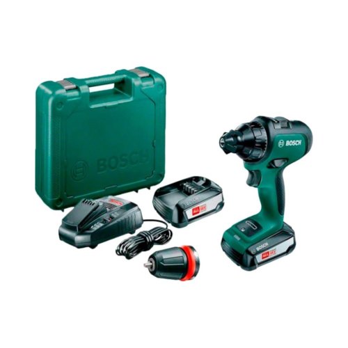 Шуруповерт-дриль Bosch AdvancedDrill 18, безщітковий, 18В, 2х2.5аг, ЗУ, кейс