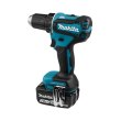 Шуруповерт-дриль Makita DDF485FYX3, акум, 18В, 3 Аг, LXT, 0-500/0-1900 об/хв, 50/27Нм, 1.4кг