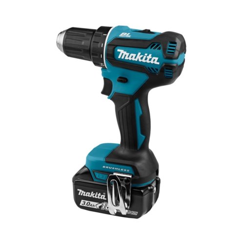 Шуруповерт-дриль Makita DDF485FYX3, акум, 18В, 3 Аг, LXT, 0-500/0-1900 об/хв, 50/27Нм, 1.4кг