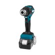 Шуруповерт-дриль Makita DDF485FYX3, акум, 18В, 3 Аг, LXT, 0-500/0-1900 об/хв, 50/27Нм, 1.4кг