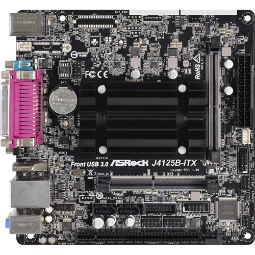 Материнcька плата ASRock J4125B-ITX