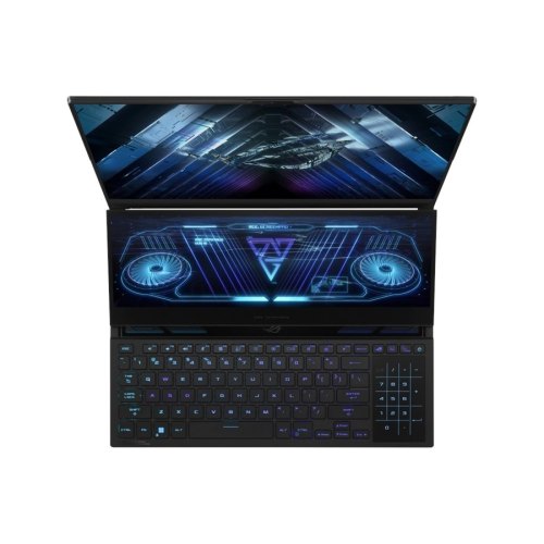 Ноутбук ASUS ROG Zephyrus Duo 16 GX650PZ-NM025X 16 QHD+ mLED, AMD R9-7945HX, 32GB, F1TB, NVD4080-12, Win11P, Чорний