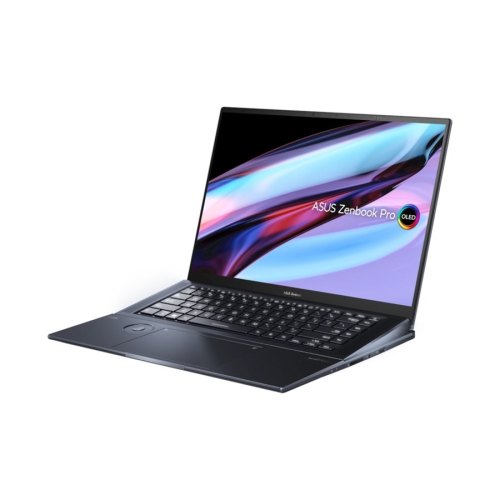 Ноутбук ASUS Zenbook Pro 16X UX7602ZM-ME074 16 4K OLED Touch, Intel i7-12700H, 16GB, F1TB, NVD3060-6, NoOS, Чорний