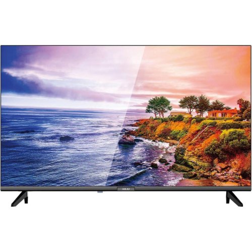 Телевізор 40 AKAI UA40FHD22T2SF Smart TV, 1920x1080, 60 Гц, DVB-T2, DVB-S, DVB-C, звук 2х8 Вт, AV вхід x 1, USB x 2, VGA x 1, HDMI x 3, CI x 1, Антен