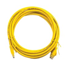 Патч-корд литий UTP RJ45 кат. 5Е 1 м (жовтий)