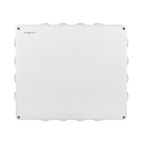 Коробка розподільна 400х350х120 IP65 зовнішня з гумками