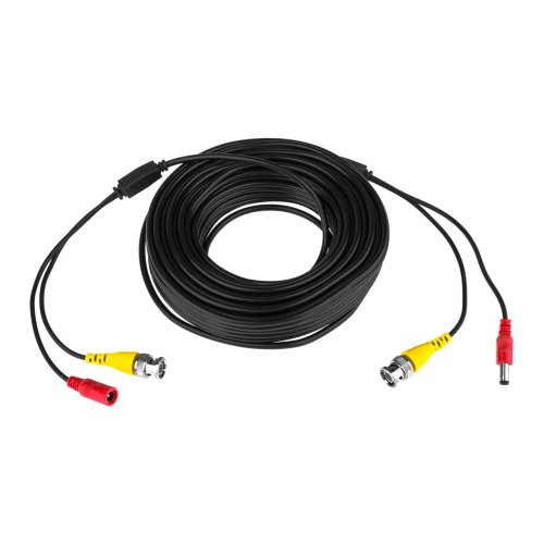 Кабель відеоспостереження GreenVision GV-BNC+DC-20M
