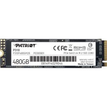 Накопичувач SSD  480GB Patriot P310 M.2 2280 PCIe NVMe 4.0 x4 TLC (P310P480GM28)