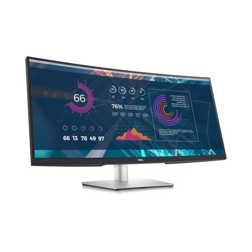 Монітор DELL 34 P3421WM HDMI, DP, USB-C, IPS, 3440x1440, CURVED, HAS