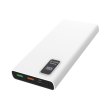 Зовнішній акумулятор Powerbank PLATINET 10000MAH USB PMPB10WQC726W, White