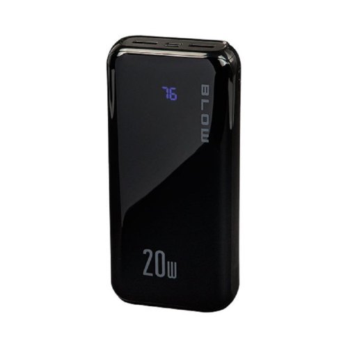 Зовнішній акумулятор Powerbank BLOW 30000MAH USB PB30A, Black