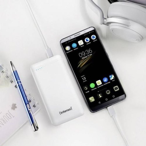 Зовнішній акумулятор INTENSO USB 20000MAH XS20000, White