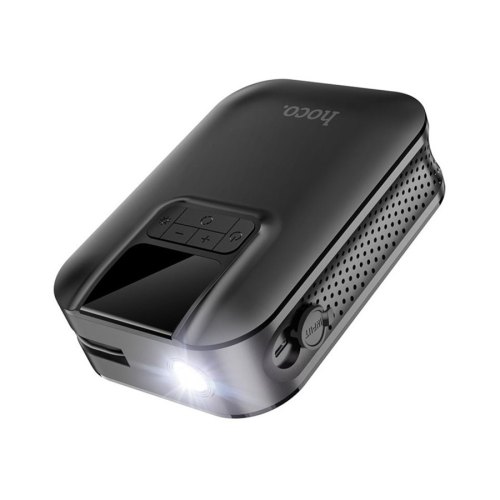 Автомобільний насос HOCO S53 Breeze portable smart air pump Black