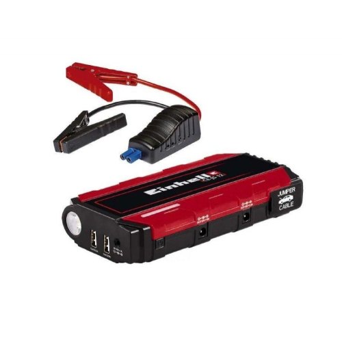 Пусковий пристрій Einhell CE-JS 12 Jump Starter Power Bank, для автомобілів, 11100мАг, 2хUSB 5В, 12В, пуск 400А