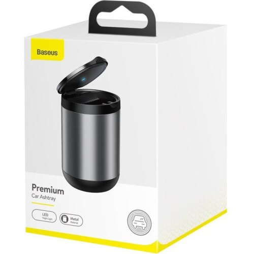 Попільничка Baseus Premium Car Ashtray Dark Gray