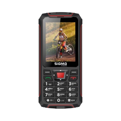 Смартфон Sigma mobile X-treme PR68 Black-Red