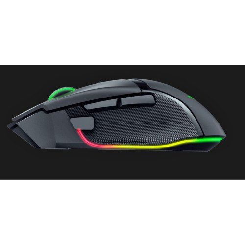 Мишка бездротова, Razer Basilisk V3 Pro, RGB, USB-A/WL/BT, чорний