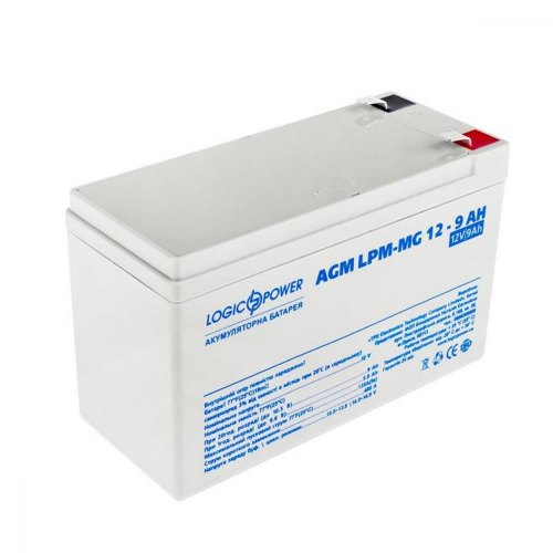 Акумулятор мультигелевий AGM LogicPower LPM-MG 12 - 9 AH (6555)
