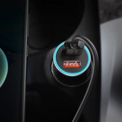 АЗП Baseus Golden  Contactor Pro 40W 2USB + Cable Type-C 5A (1m) (dark gray)