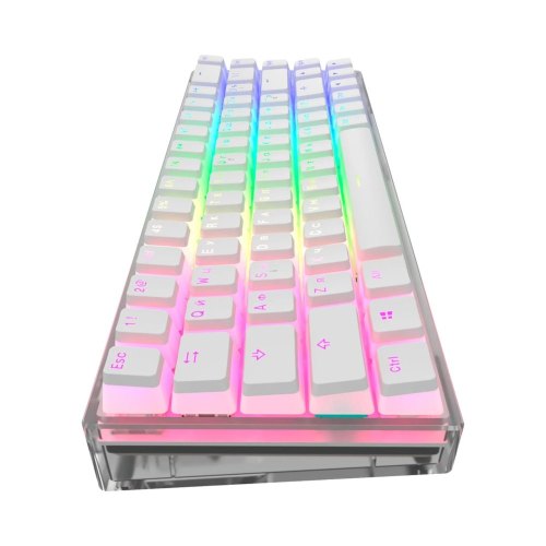 Ігрова клавіатура, DARK PROJECT Transparent КD68B Mech. g3ms Sapphire ENG/UA/ru