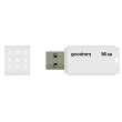 USB флеш, 16GB, GoodRam UME2 White (UME2-0160W0R11) пластик, білий, USB 2.0