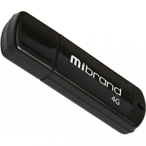 USB флеш Mibrand USB 2.0 Grizzly 32Gb Black