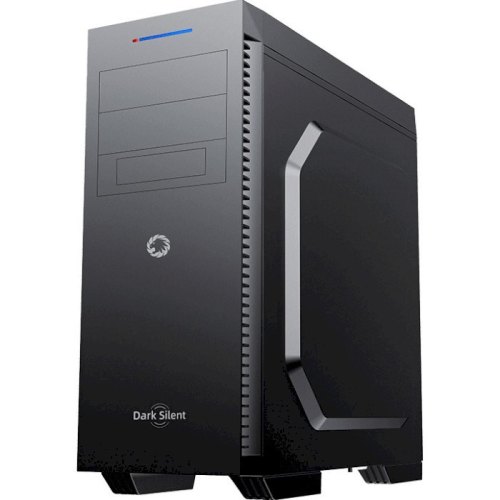 Корпус ATX без блока живлення  polymer resin soundproof cotton  Dark Silent