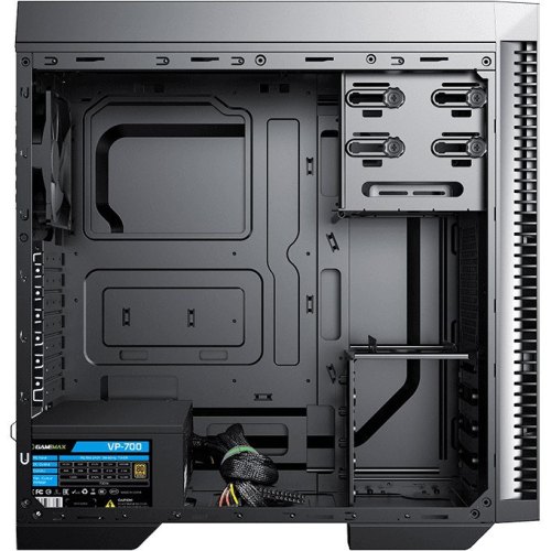Корпус ATX без блока живлення  polymer resin soundproof cotton  Dark Silent