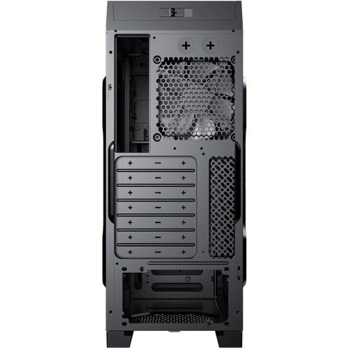 Корпус ATX без блока живлення  polymer resin soundproof cotton  Dark Silent