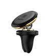 Тримач для мобiльного Baseus Magnetic Air Vent Car Mount Holder, Gold