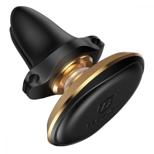 Тримач для мобiльного Baseus Magnetic Air Vent Car Mount Holder, Gold