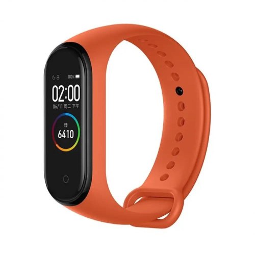 Браслет для Xiaomi Mi Band 4/3 (silicone) Nectarine