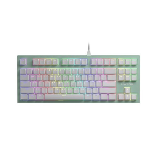 Клавіатура дротова, механічна HATOR Skyfall TKL RPO ENG/UKR/RUS (HTK-659) Mint