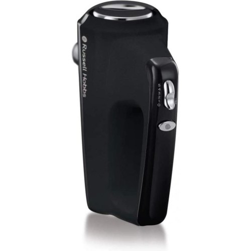 Міксер Russell Hobbs ручний Matte Black 350Вт, насадки-4, турборежим, чорний