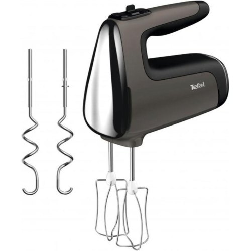 Міксер Tefal стаціонарний Powermix Silence 600Вт, насадки-4, чаша-метал, 2, 5л, турборежим, сіро-чорний