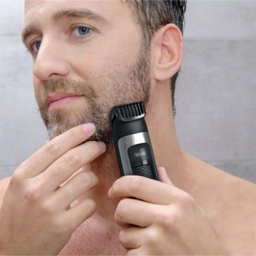 Тример Moser Aqua Trim, акум., роторний мотор, насадок-2, чохол, гребінець, сталь, чорний